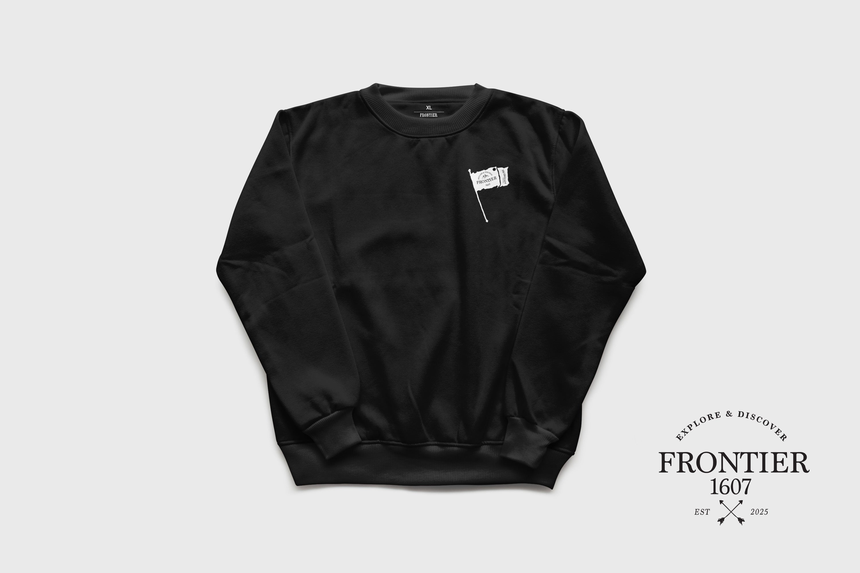 Frontier 1607 Crewneck Sweatshirt | Flag Crewneck